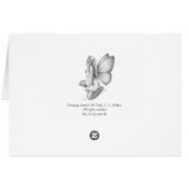 Changing Seasons Autumn Greeting Card (Back Horizontal)