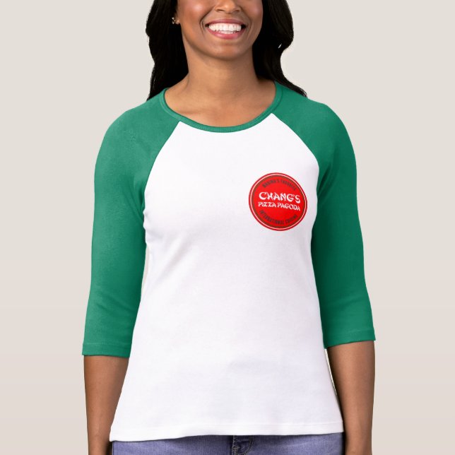 Chang's Pizza Pagoda Tee (Front)