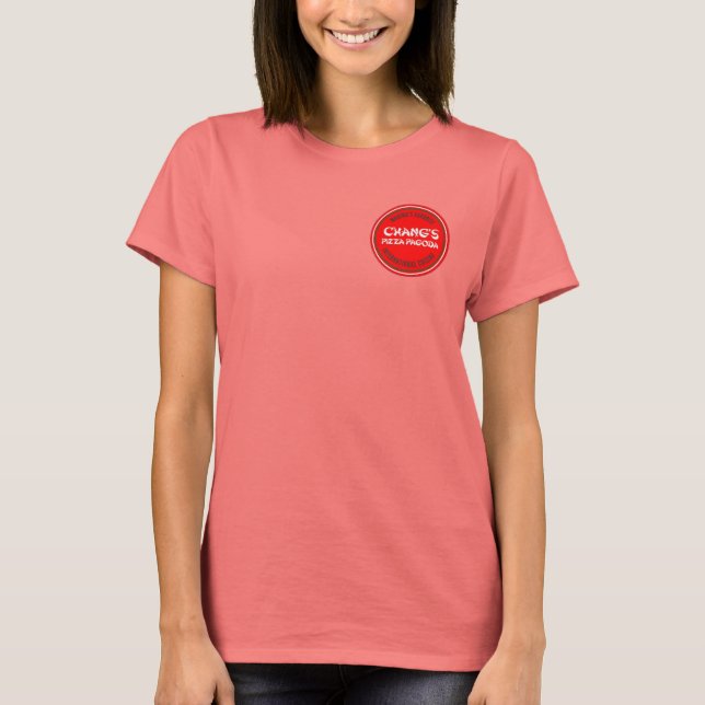 Chang's Pizza Pagoda Tee (Front)