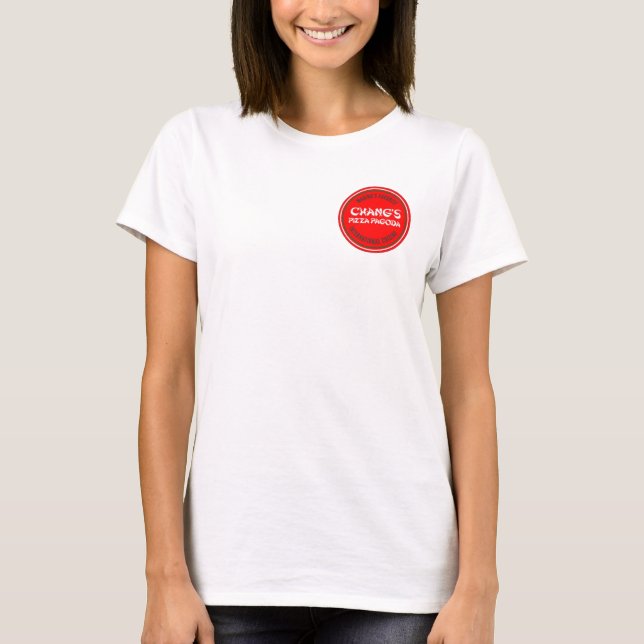 Chang's Pizza Pagoda Tee (Front)