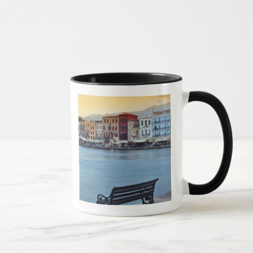 Chania at dusk Chania Crete Greece Mug