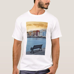 Chania at dusk, Chania, Crete, Greece T-Shirt