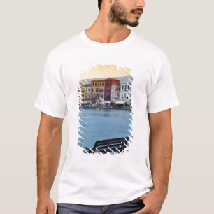 Chania at dusk, Chania, Crete, Greece T-Shirt