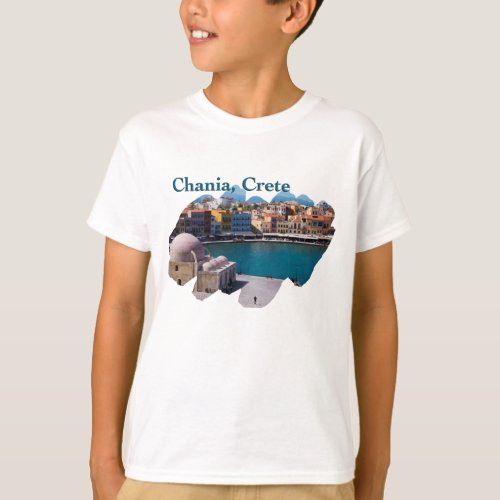 Chania Crete Venetian Harbor T_Shirt