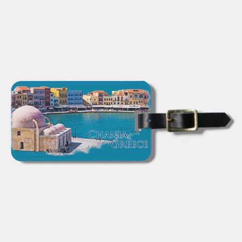 Chania Greece Old Town Luggage Tag