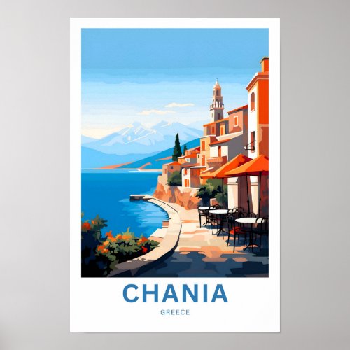 Chania Greece Travel Print