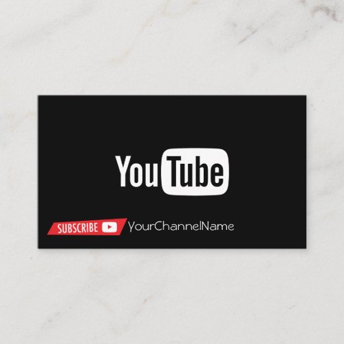 Channel Advertisement Card