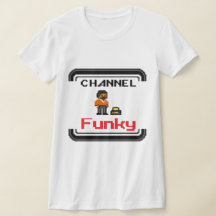 Channel Funky Pixel Art T-Shirt Tank Top