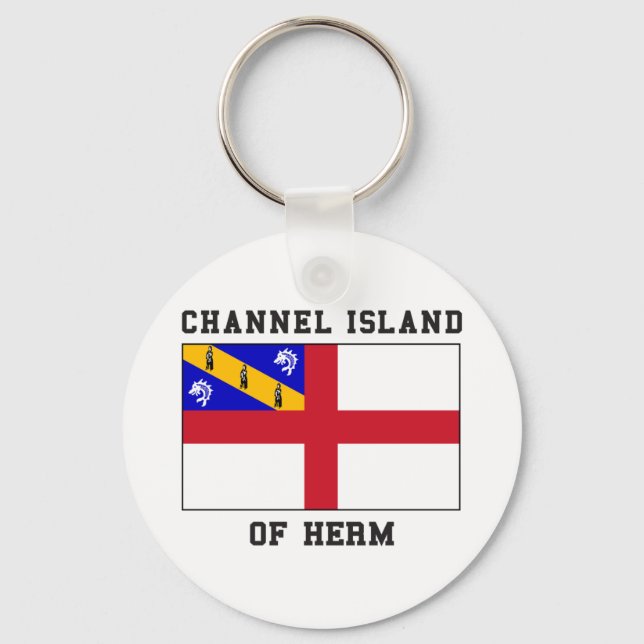 Channel Island of Herm Keychain (Front)