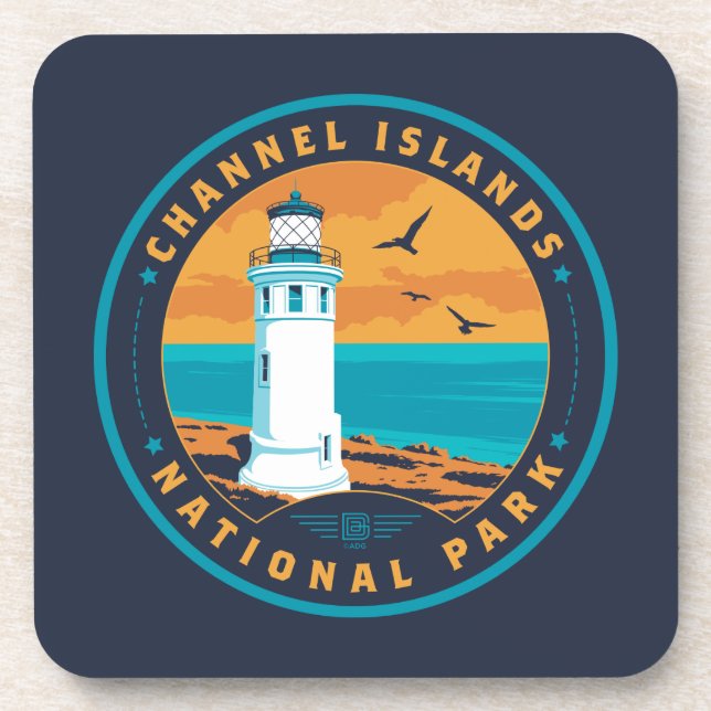 Channel Islands National Park Beverage Coaster (Front)