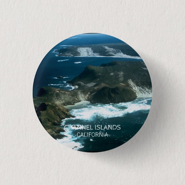 Channel Islands National Park California bucket li Button (Front)
