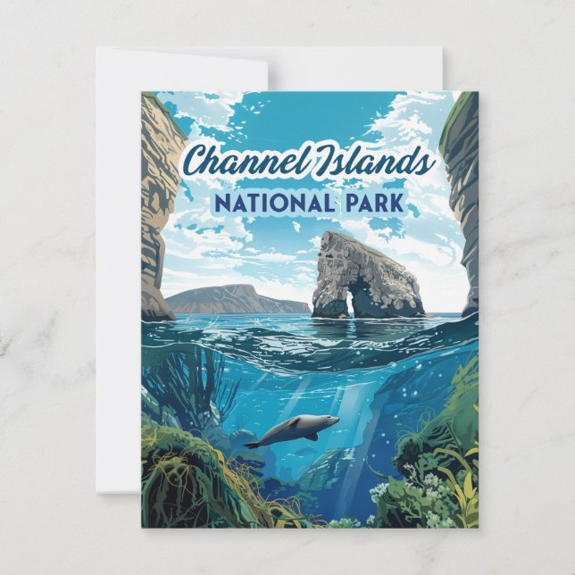 Channel Islands National Park California Card (Front)
