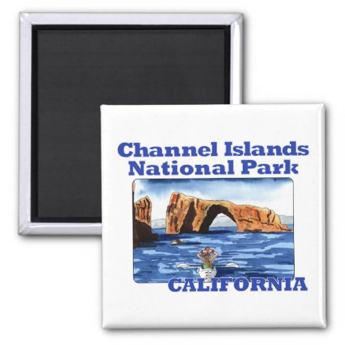 Channel Islands National Park California Magnet