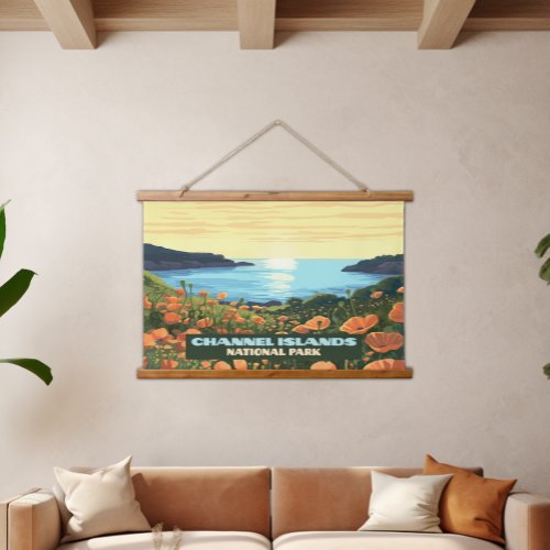Channel Islands National Park California Smugglers Hanging Tapestry