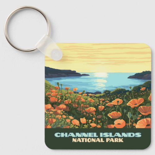 Channel Islands National Park California Smugglers Keychain