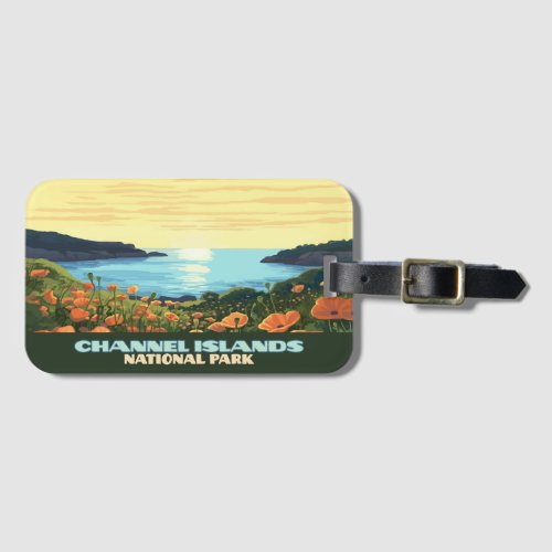 Channel Islands National Park California Smugglers Luggage Tag