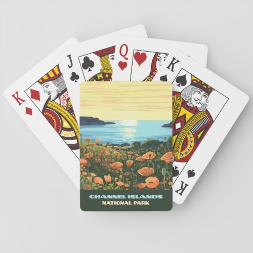 Channel Islands National Park California Smugglers Playing Cards