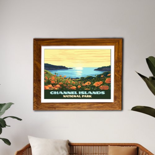 Channel Islands National Park California Smugglers Poster