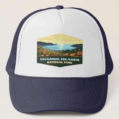 Channel Islands National Park California Smugglers Trucker Hat