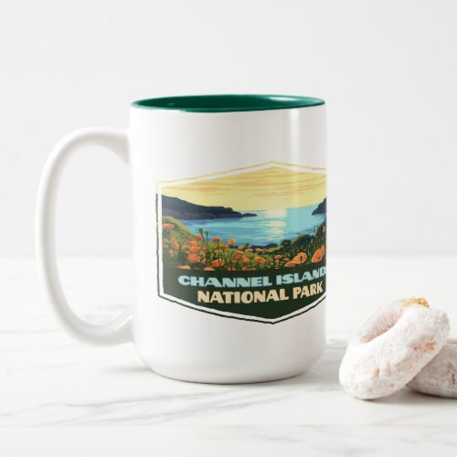 Channel Islands National Park California Smugglers Two_Tone Coffee Mug