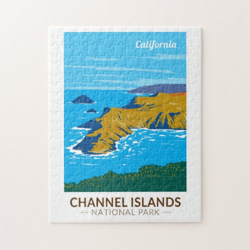 Channel Islands National Park California Travel Jigsaw Puzzle