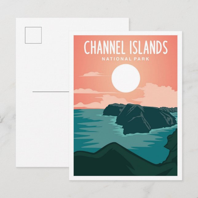 Channel Islands National Park California Travel  Postcard (Front/Back)