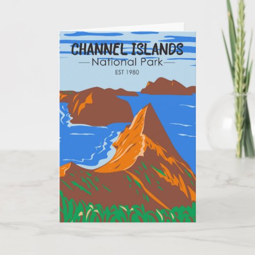  Channel Islands National Park California Vintage Card