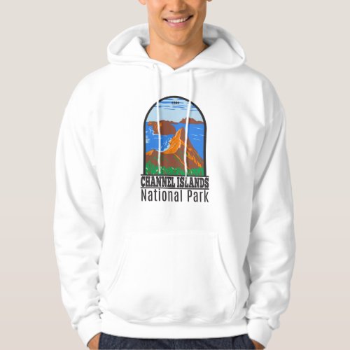 Channel Islands National Park California Vintage  Hoodie