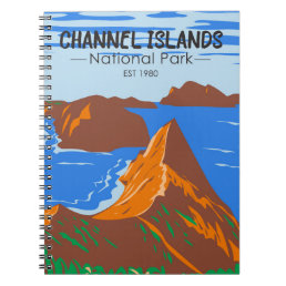  Channel Islands National Park California Vintage Notebook
