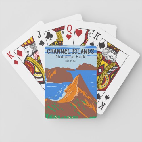  Channel Islands National Park California Vintage Playing Cards
