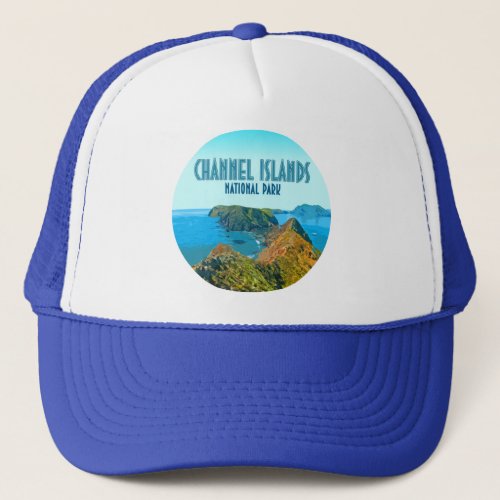 Channel Islands National Park California Vintage Trucker Hat