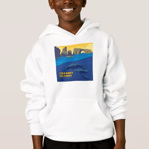 Channel Islands National Park Dolphins Hoodie