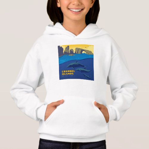 Channel Islands National Park Dolphins Hoodie