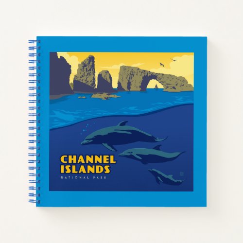 Channel Islands National Park Dolphins Notebook