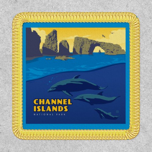 Channel Islands National Park Dolphins Patch