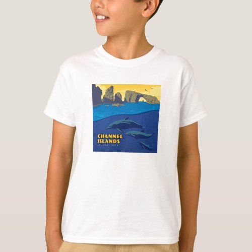 Channel Islands National Park Dolphins T_Shirt