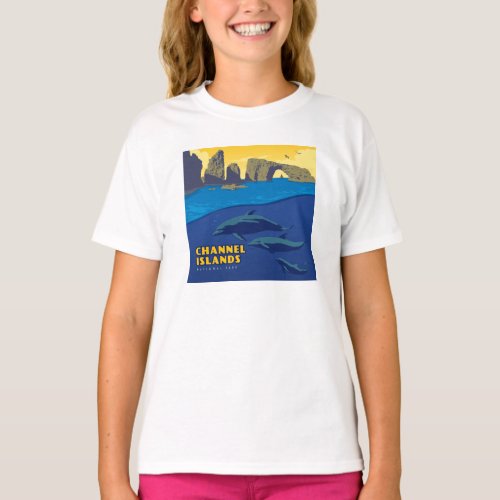 Channel Islands National Park Dolphins T_Shirt