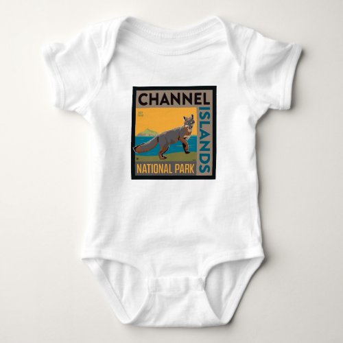 Channel Islands National Park  Fox Baby Bodysuit