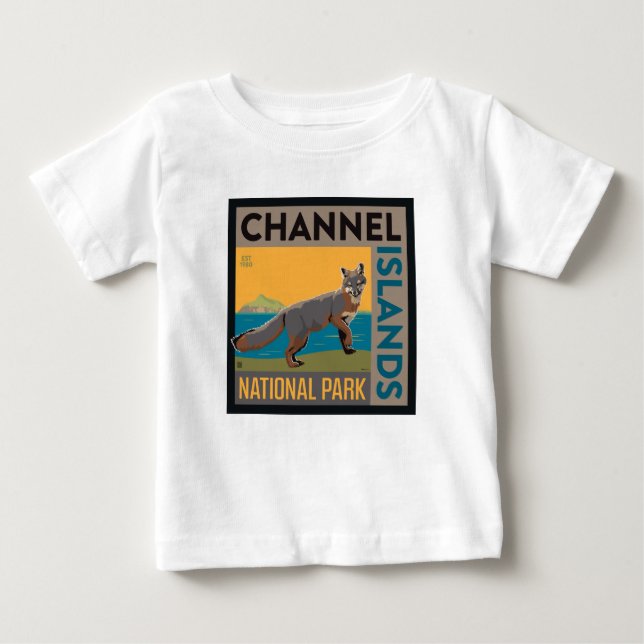 Channel Islands National Park | Fox Baby T-Shirt (Front)