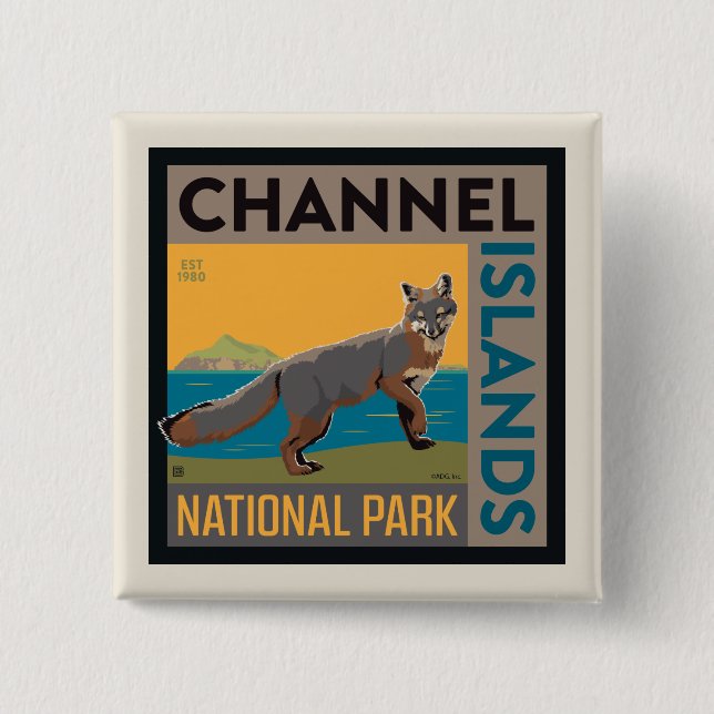Channel Islands National Park | Fox Button (Front)