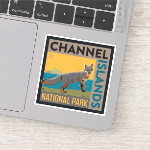 Channel Islands National Park Fox Sticker