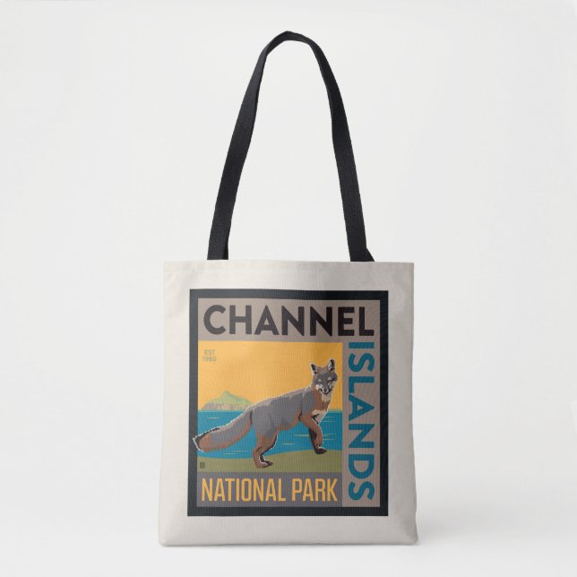 Channel Islands National Park | Fox Tote Bag (Front)