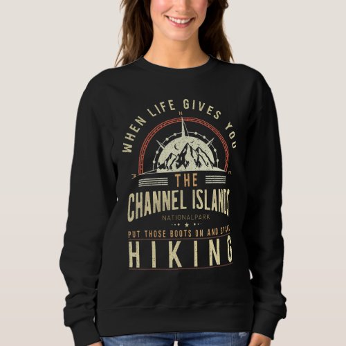 Channel Islands National Park Hiking Men  Women H Sweatshirt
