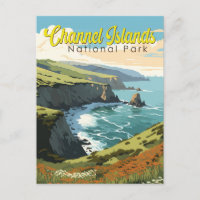Channel Islands National Park Illustration Travel