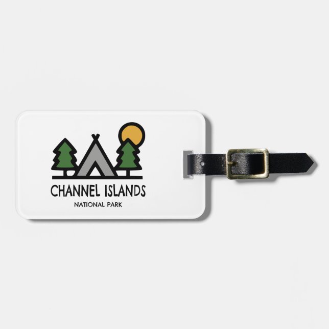 Channel Islands National Park Luggage Tag (Front Horizontal)