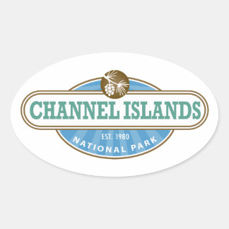 Channel Islands National Park Oval Sticker