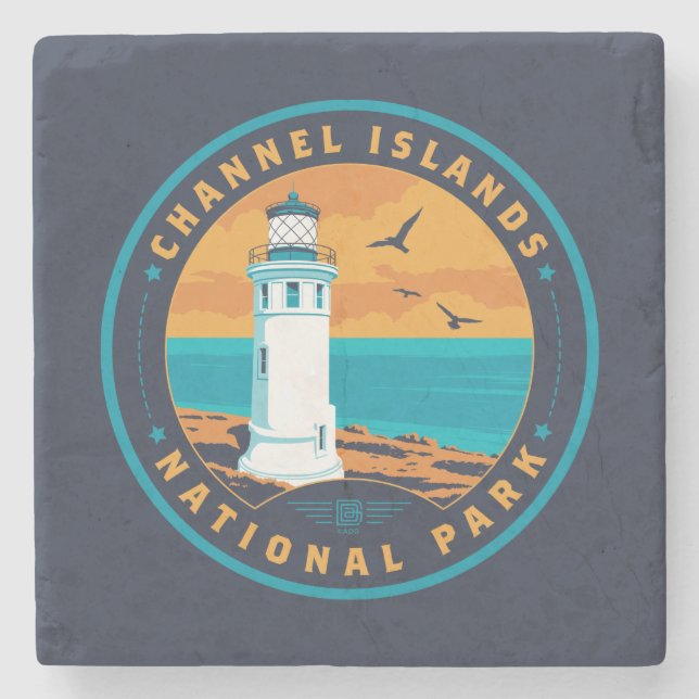 Channel Islands National Park Stone Coaster (Front)