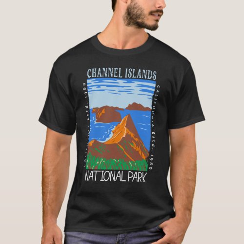 Channel Islands National Park Vintage Distressed T_Shirt
