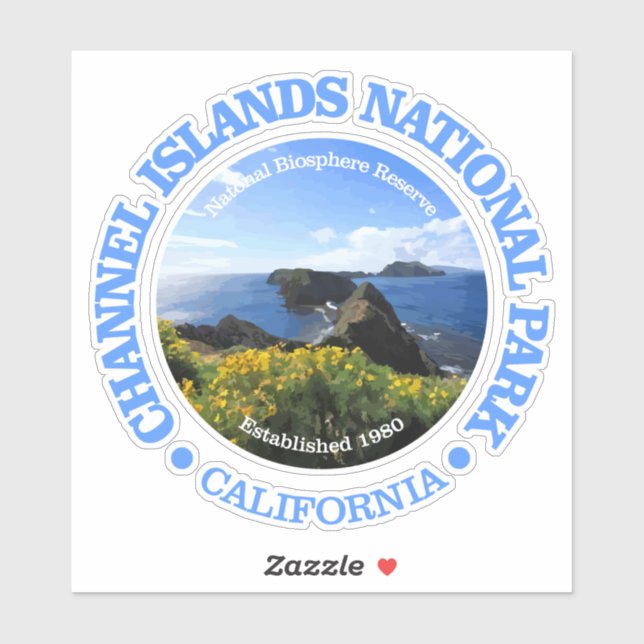 Channel Islands NP 2 Sticker (Sheet)