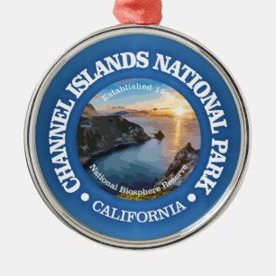 Channel Islands NP (rd)2 Metal Ornament